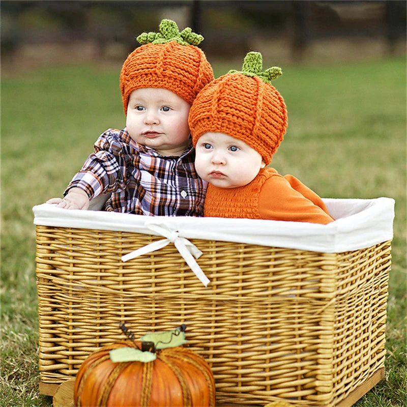 Pumpkin Knit Bonnet