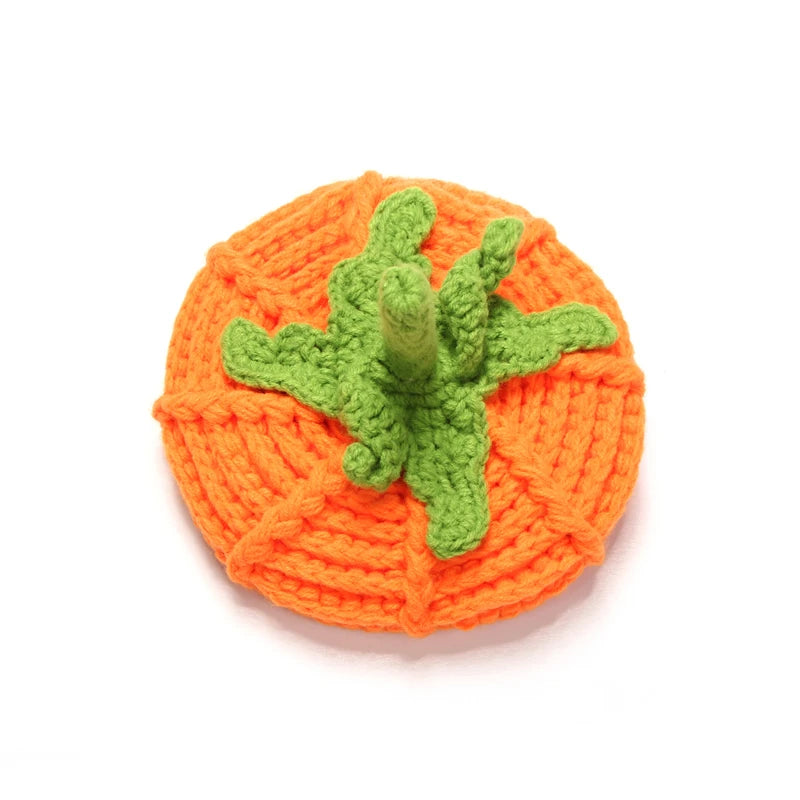 Pumpkin Knit Bonnet
