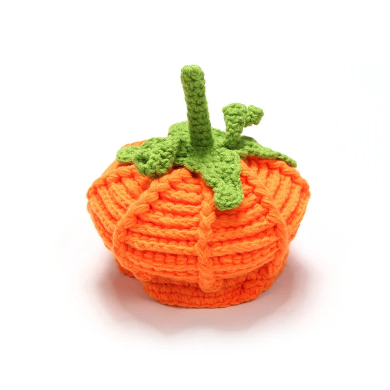Pumpkin Knit Bonnet