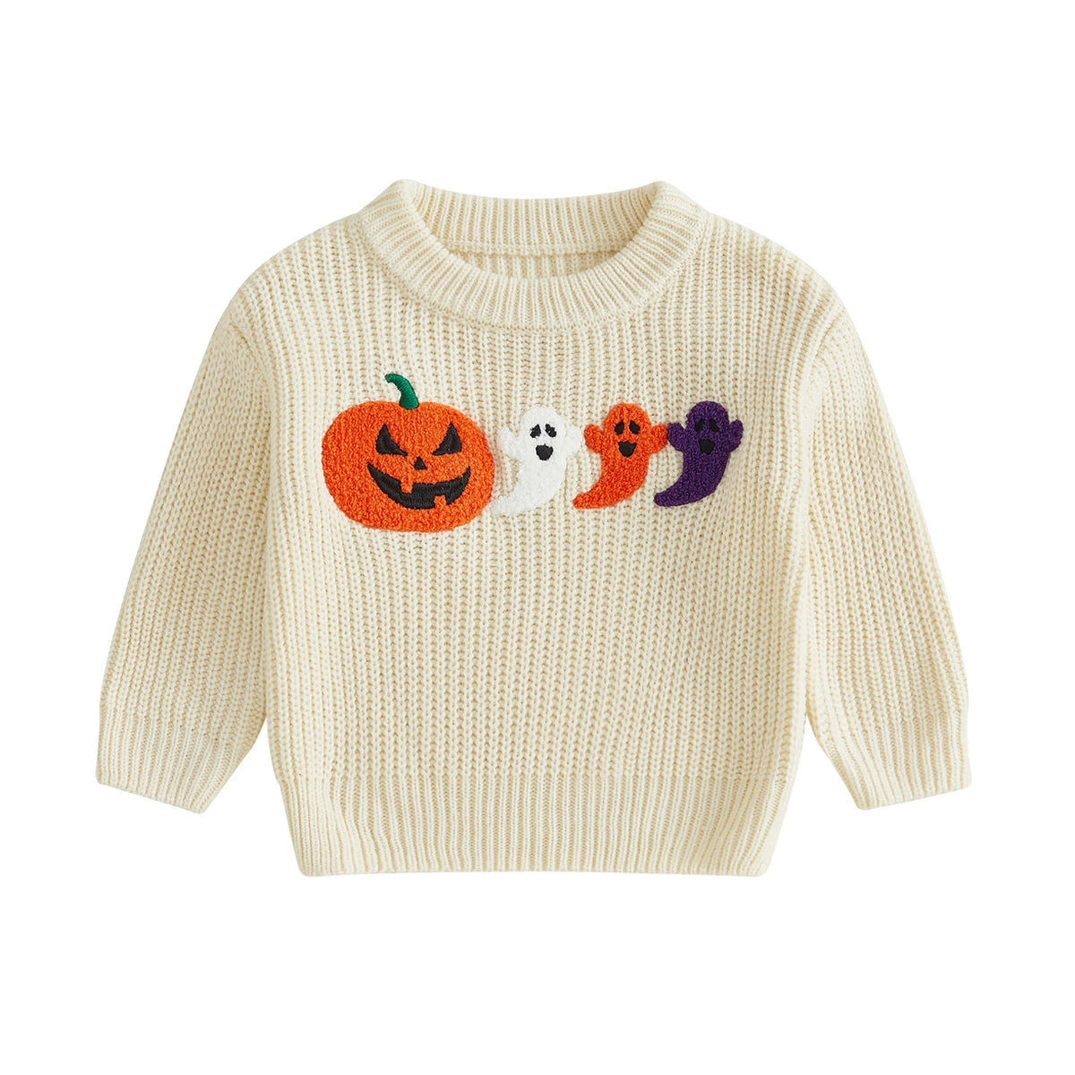 Ribbed Halloween Pullover