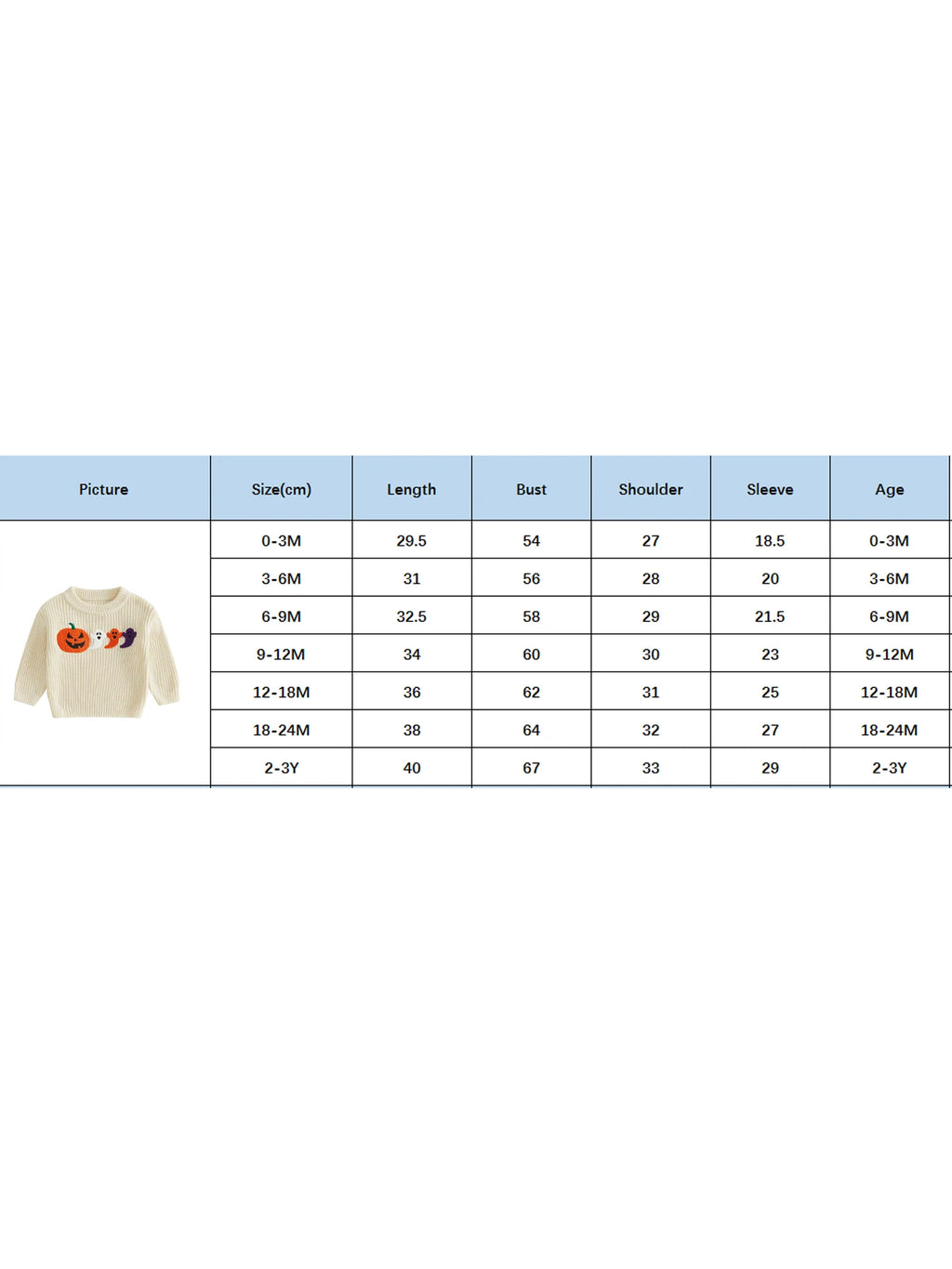 Ribbed Halloween Pullover