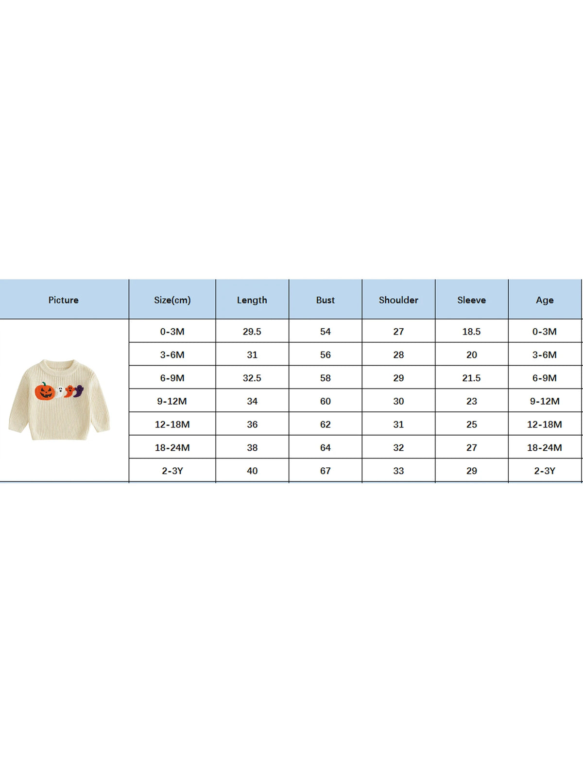 Ribbed Halloween Pullover