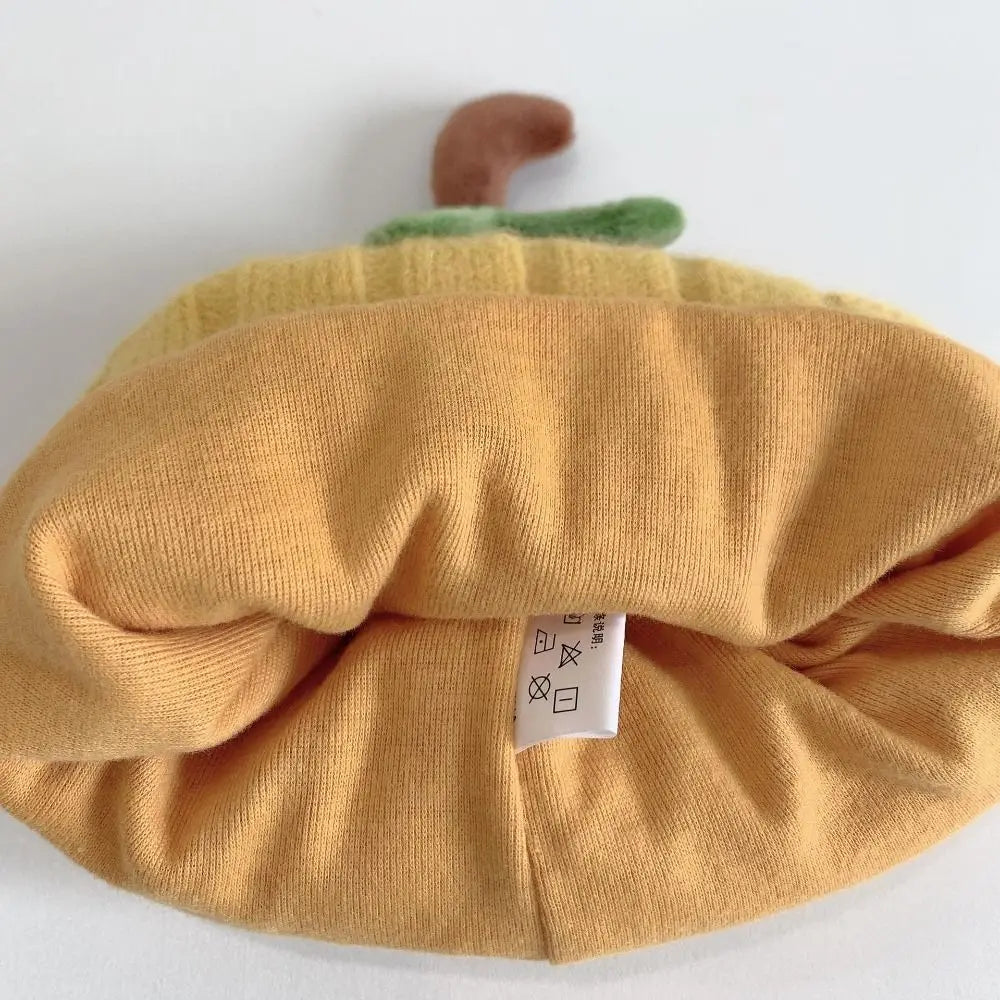 Pumpkin Knit Beanie