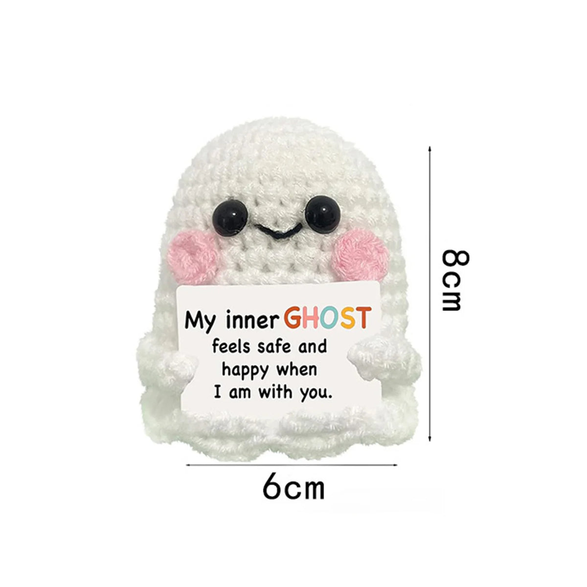 Boo Crew Crochet Ghost