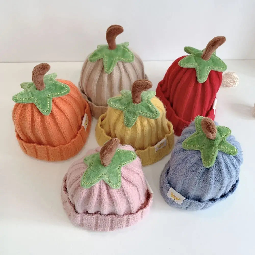 Pumpkin Knit Beanie