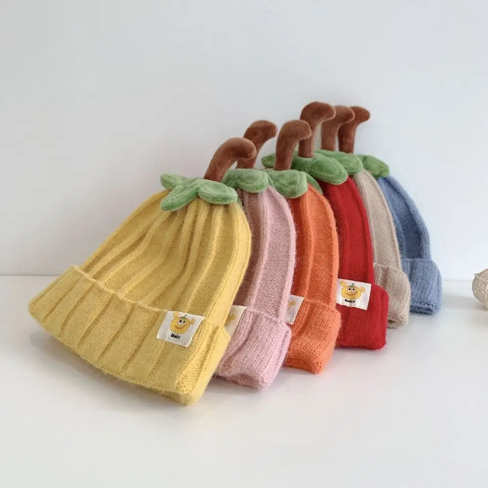 Pumpkin Knit Beanie