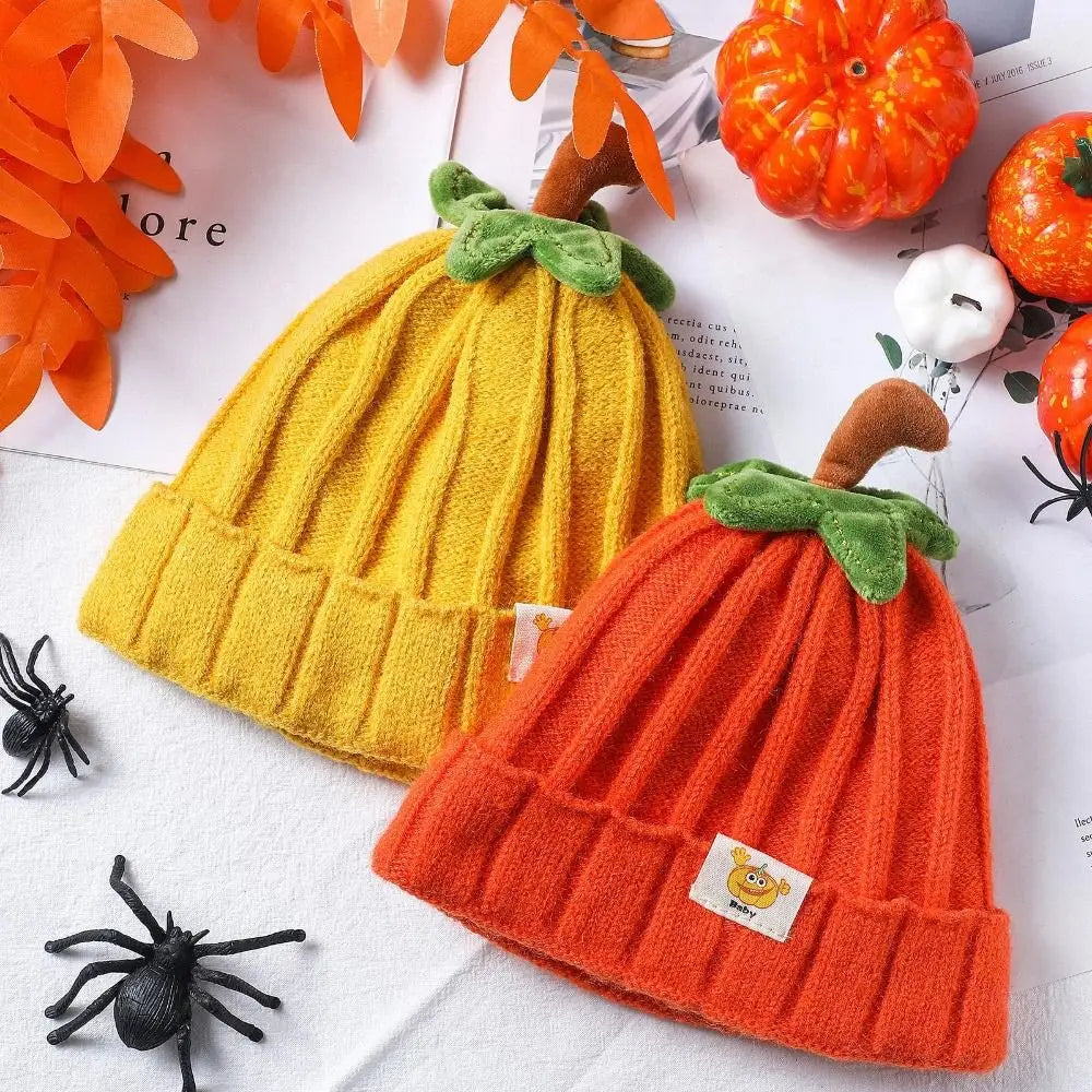Pumpkin Knit Beanie