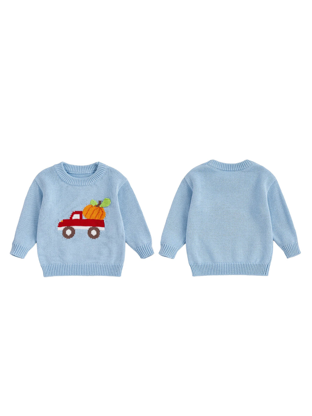 Pumpkin Truck Sweater