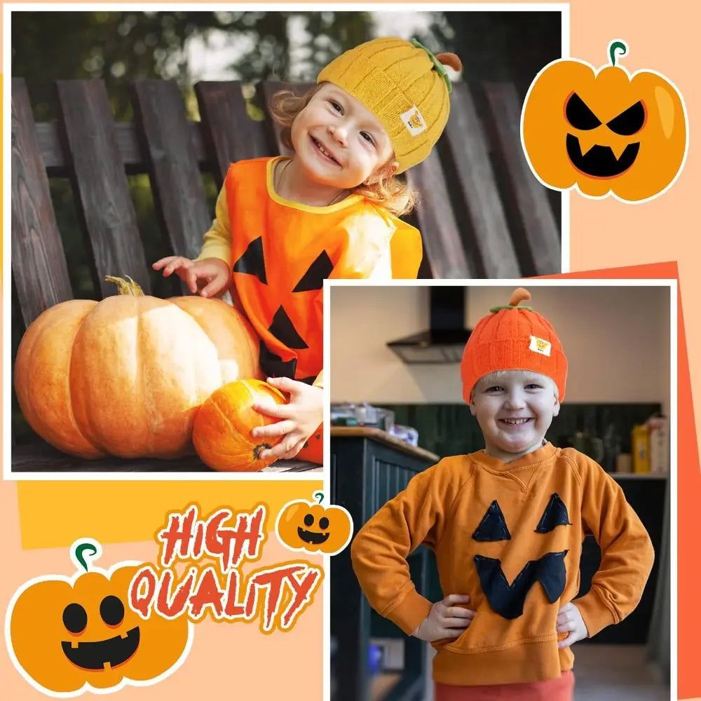 Pumpkin Knit Beanie