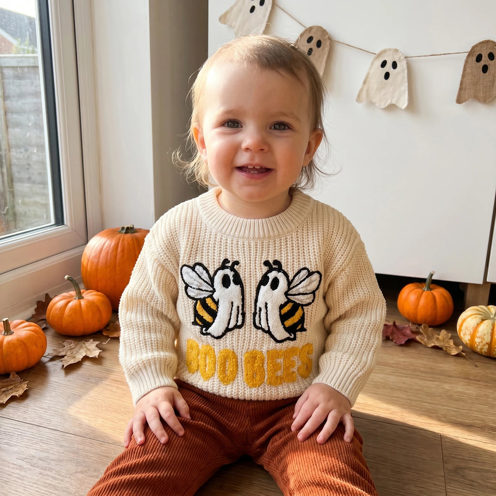 Ribbed Halloween Pullover