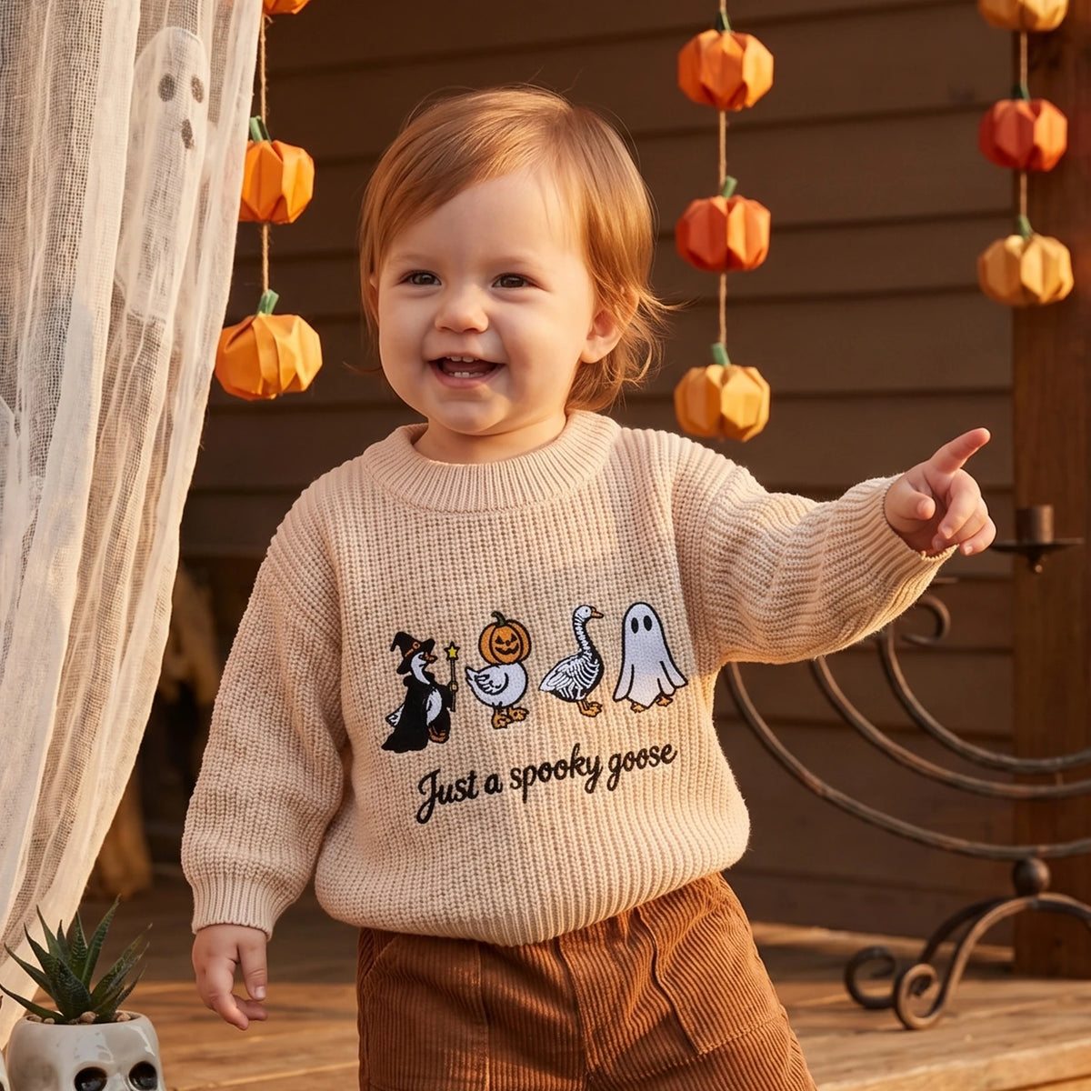 Spooky Goose Crewneck