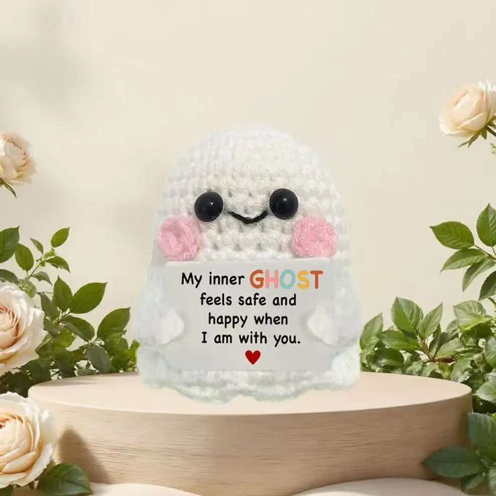 Boo Crew Crochet Ghost
