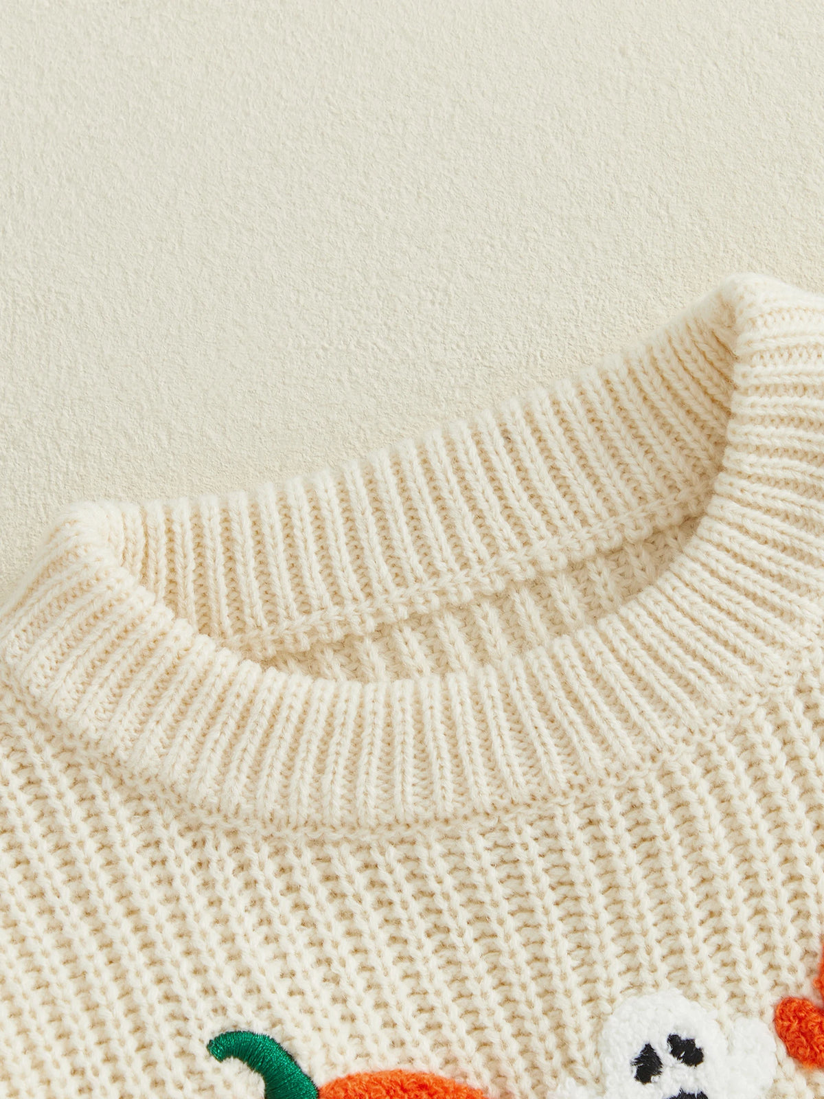 Ribbed Halloween Pullover