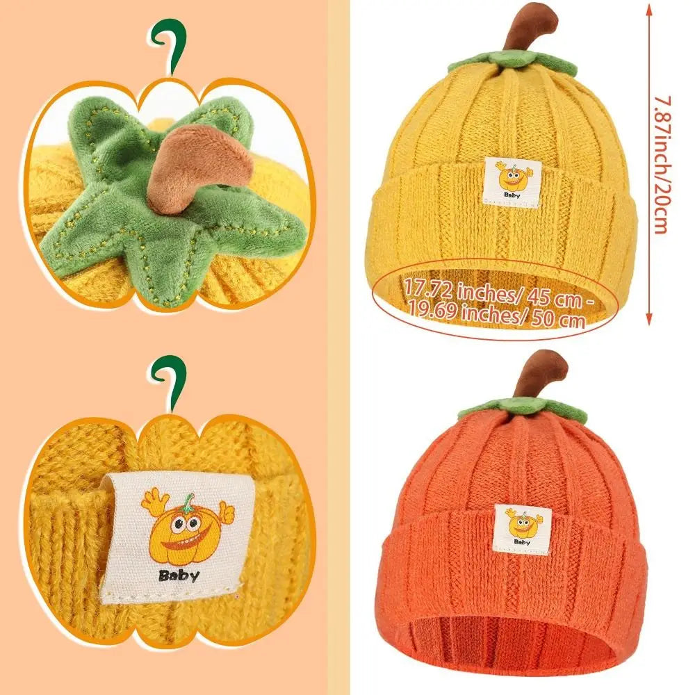 Pumpkin Knit Beanie
