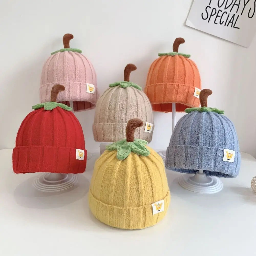 Pumpkin Knit Beanie