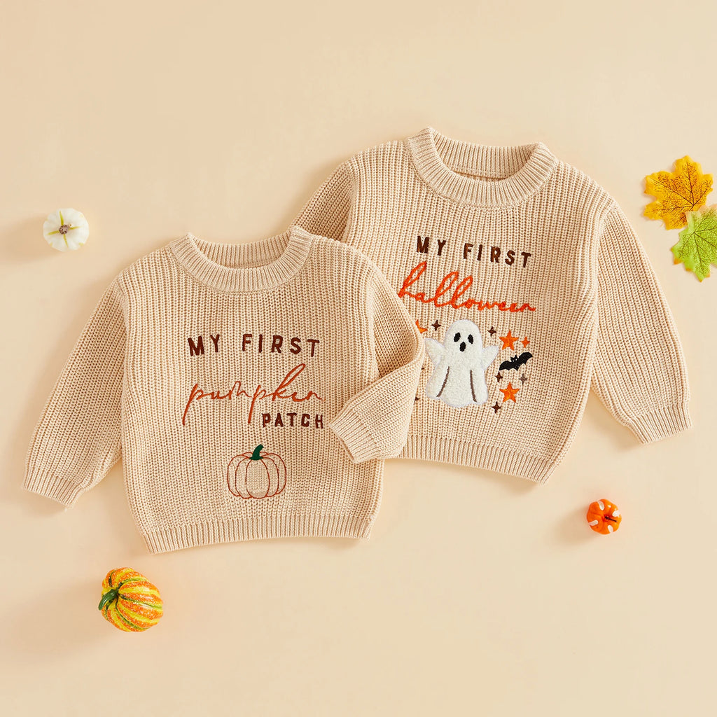 First Halloween Pullover